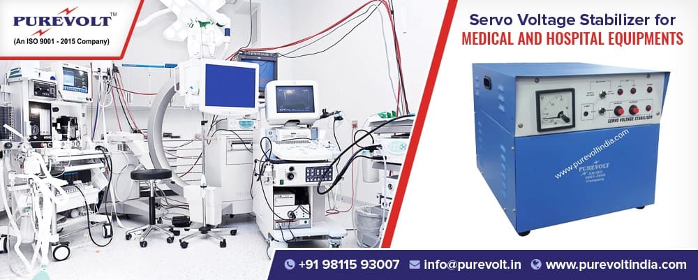 Servo Voltage Stabilizer For Medical And Hospital Equipments